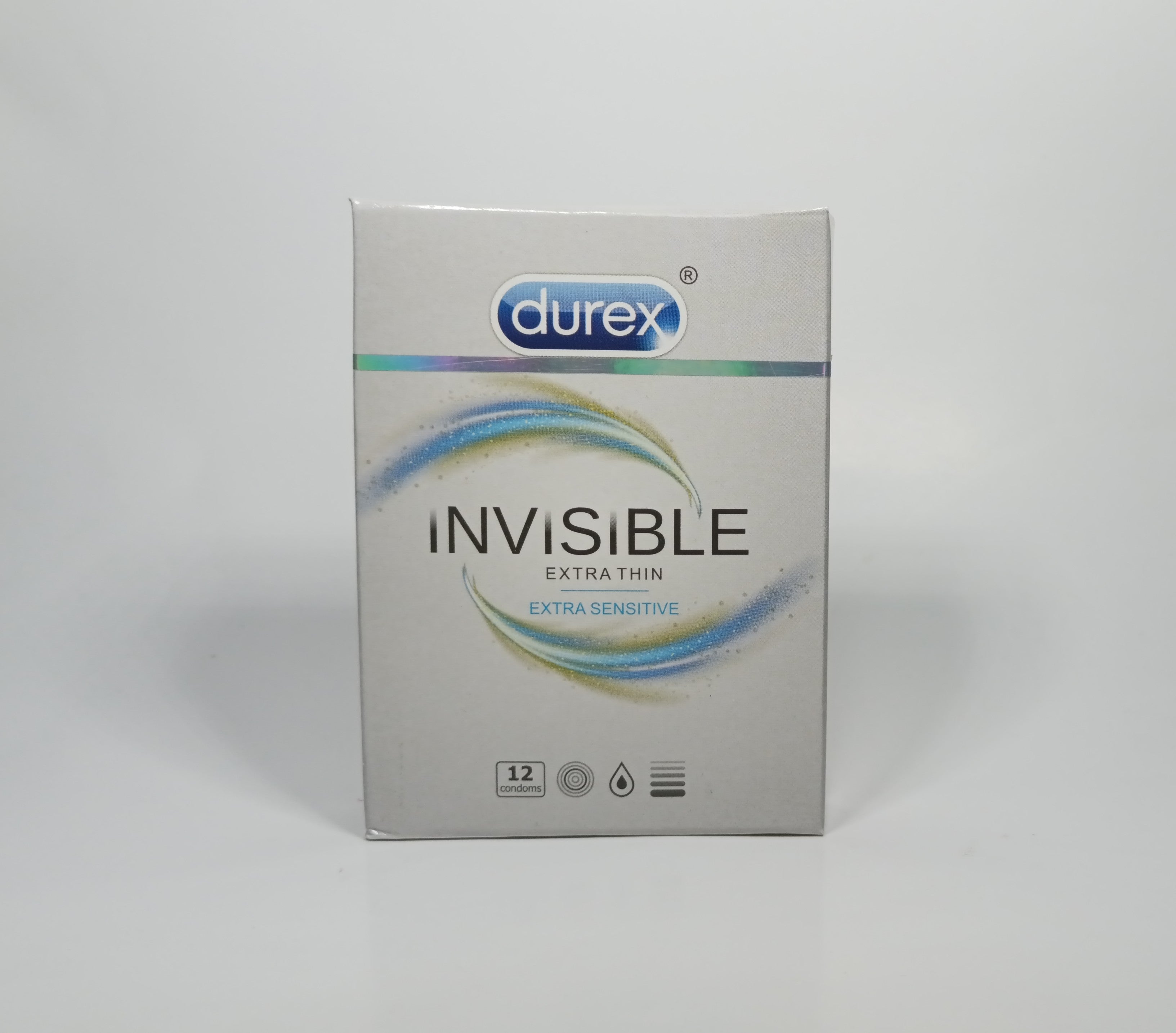 Durex Invisible Extra Thin | Extra Sensitive | 12 Pieces